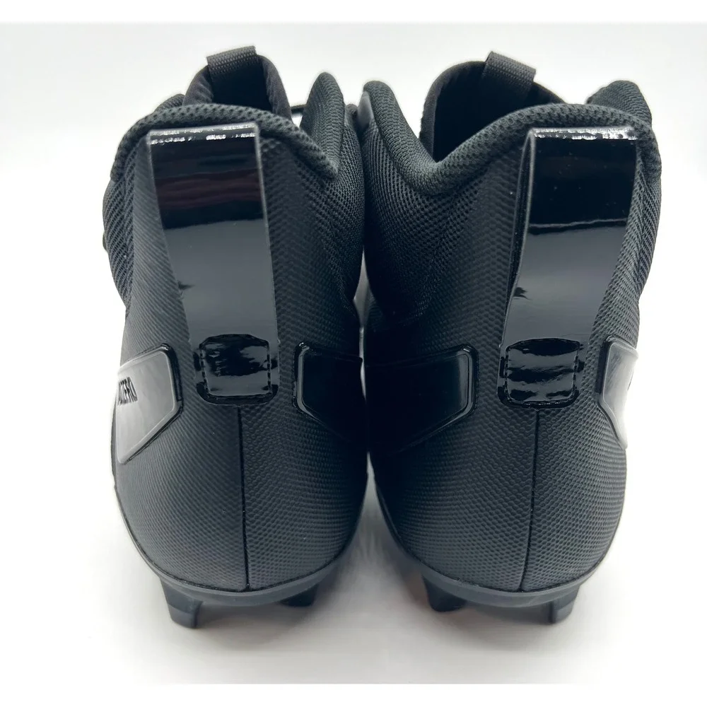 Adidas Adizero Chaos Football Lineman  Cleats Black Silver Mens 9.5‎ Womens 10.5